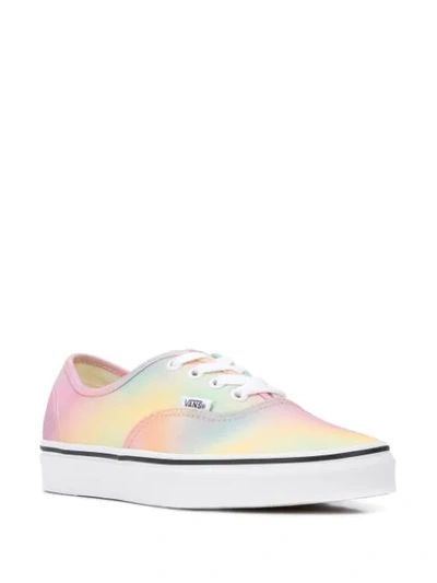 Vans Classic Slip-on Tie Dye Sneaker In Multi In Pink