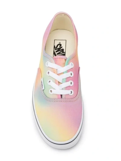 Vans Classic Slip-on Tie Dye Sneaker In Multi In Pink