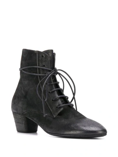 Shop Marsèll Lace-up Ankle Boots In Black