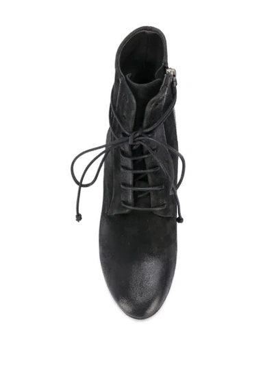 Shop Marsèll Lace-up Ankle Boots In Black