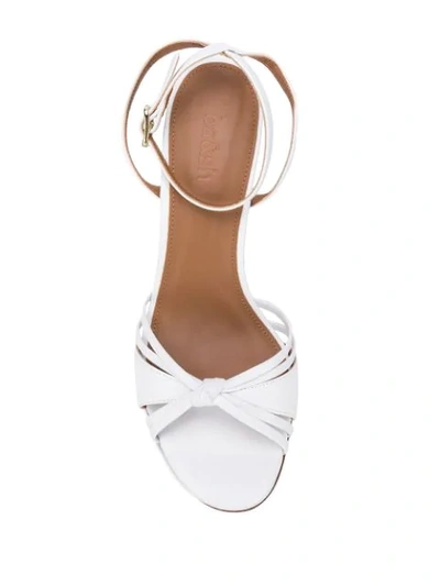 Shop Ba&sh Calas Strappy Sandals In White