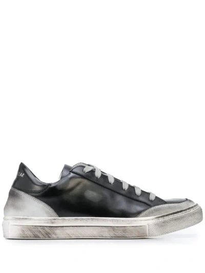 Shop Chuckies New York Silver Dollar Sneakers In Black