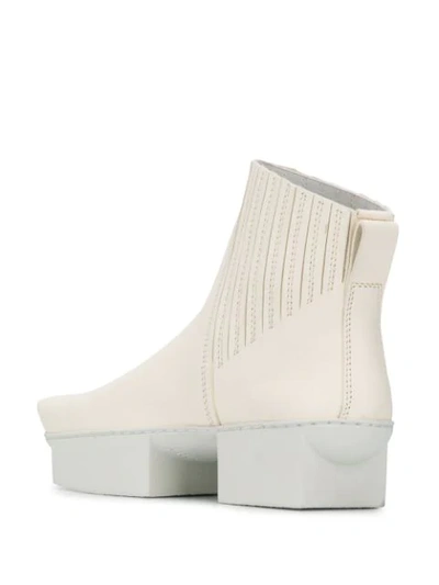 DETECT WAW PLATFORM ANKLE BOOTS