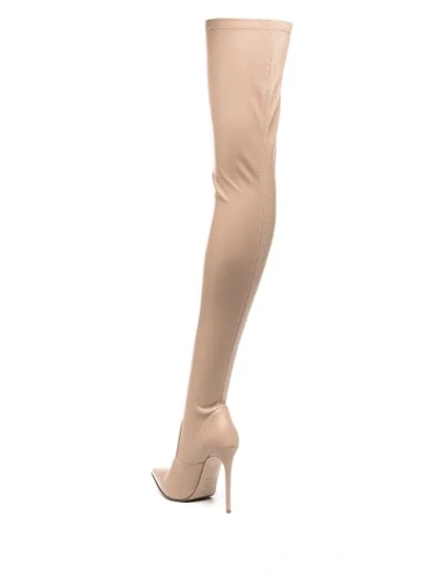 Shop Le Silla Eva 120mm Thigh-high Boots In Pink