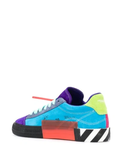 Shop Off-white New Arrow Low-top Sneakers In Blue