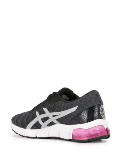 Shop Asics Lace-up Trainers In Black