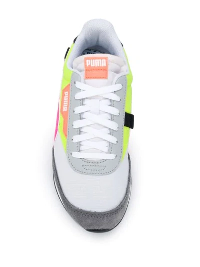 Shop Puma Future Rider Play On Sneakers In White