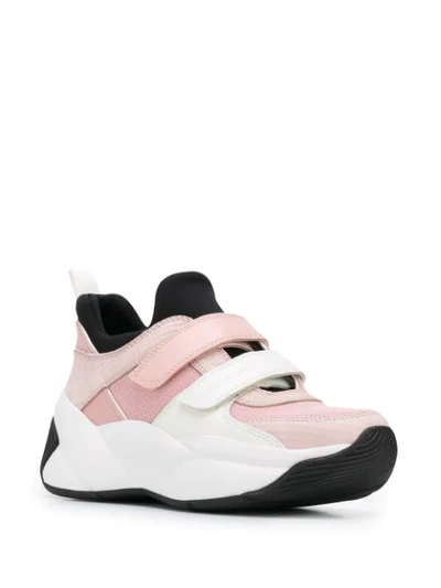 Shop Michael Michael Kors Keeley Flatform Trainers In Pink