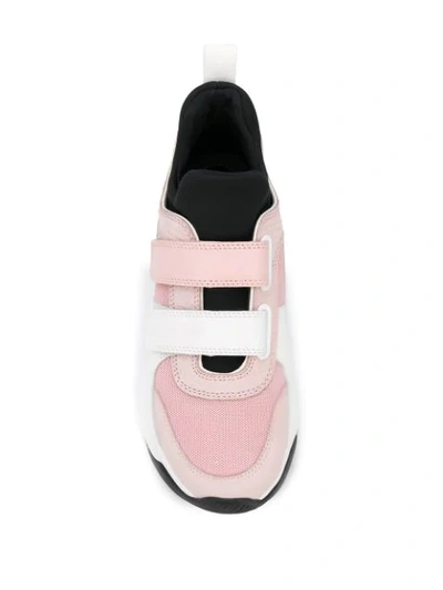 Shop Michael Michael Kors Keeley Flatform Trainers In Pink