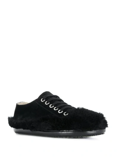 Shop Marni Chinese New Year 2020 Sneakers In Black