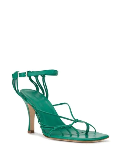 Shop Christopher Esber Valetta Toe-strap Sandals In Green