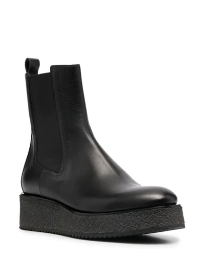 Shop Del Carlo Chelsea Ankle Boots In Black