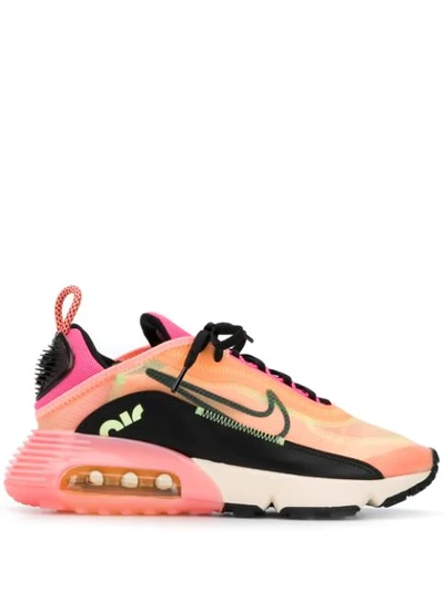 Nike Air Max 2090 Sneaker In Orange And Pink In Barely Volt/black/atomic  Pink | ModeSens