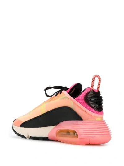 Nike Air Max 2090 Sneaker In Orange And Pink In Pink