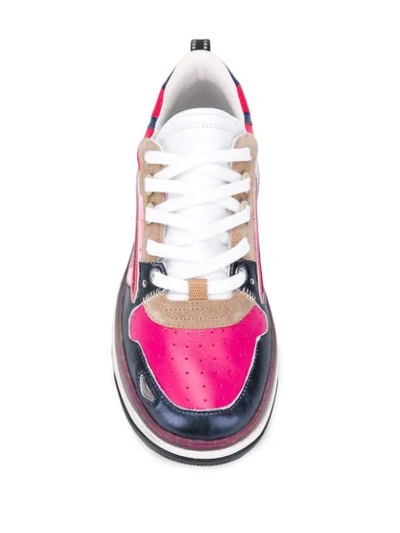 Shop Premiata Drakes Low-top Sneakers In Pink