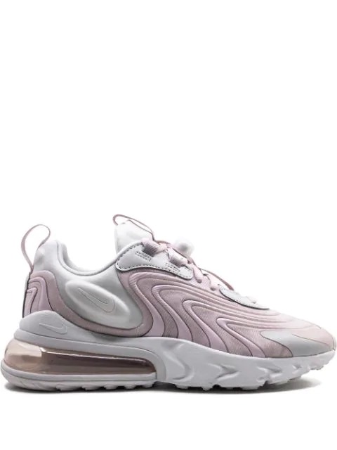 Nike Air Max 270 React Engpink And White Trainers In Pink Modesens