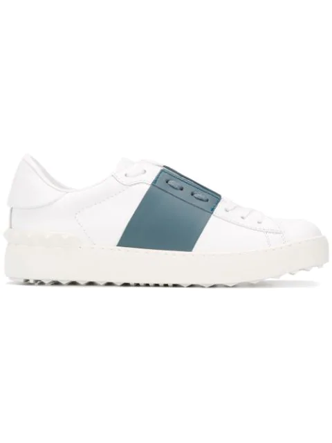 valentino open sneaker white