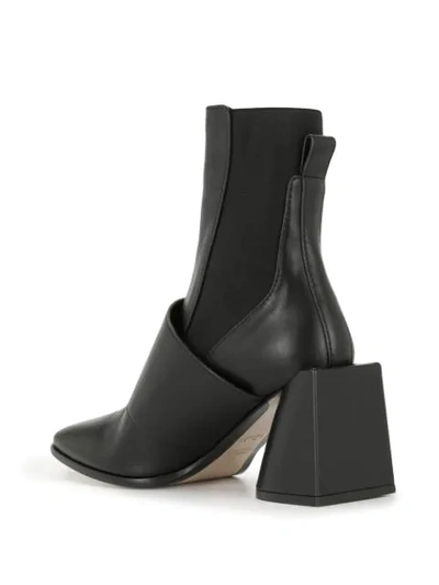 Shop N°21 Block-heel Ankle Boots In Black