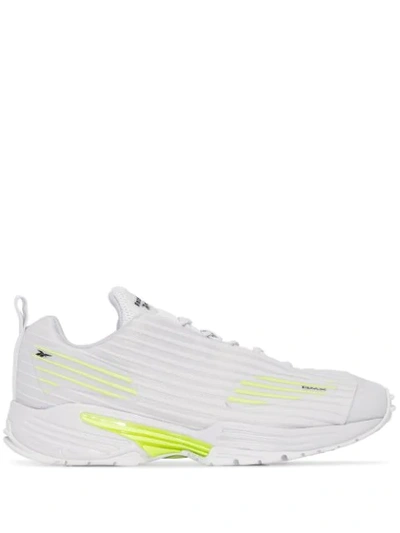 Shop Reebok Dmx Thrill Low-top Sneakers In White