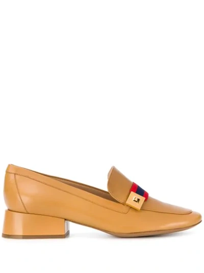 Shop Mulberry Keeley Ribbon Loafer In Neutrals