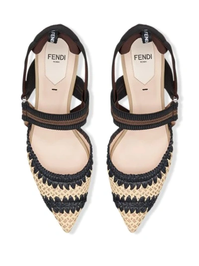 Shop Fendi Colibrì Pumps In Black