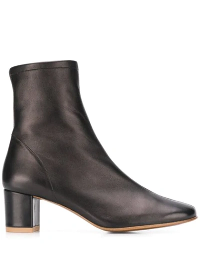 Shop By Far Ankle Length Boots In Black