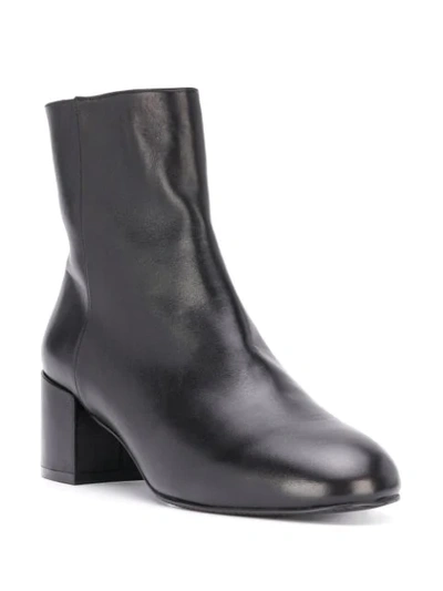 Shop Stuart Weitzman Quartz 50mm Ankle Boots In Black