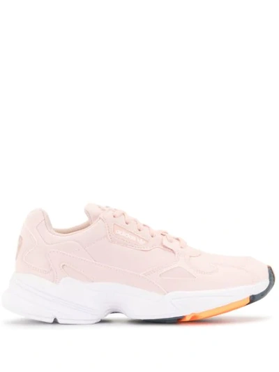 Shop Adidas Originals Falcon W Sneakers In Pink