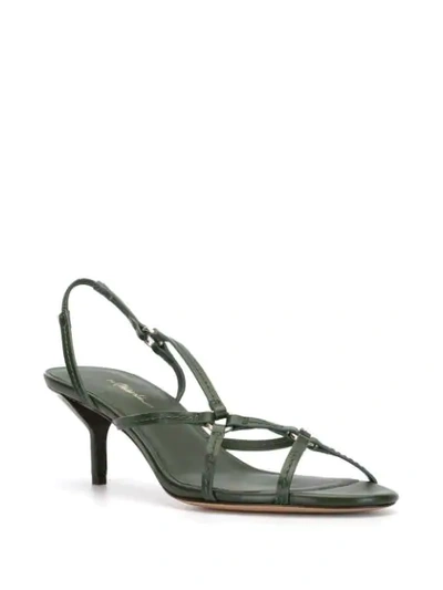 Shop 3.1 Phillip Lim / フィリップ リム Louise 60 Strappy Sandals In Green