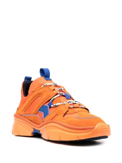 Shop Isabel Marant Kindsay Low-top Sneakers In Orange