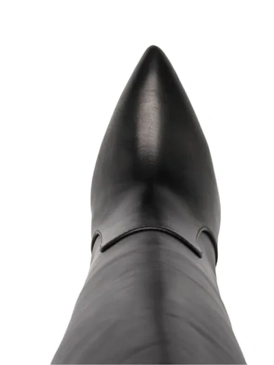 Shop Stuart Weitzman Black Knee-length Boots