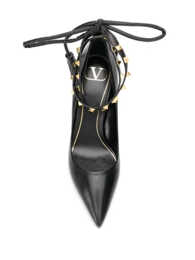 Shop Valentino Flair 85mm Pumps In Black