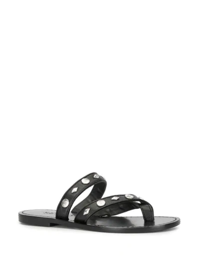Shop Senso Fallow Sandals In Black