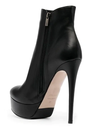 Shop Le Silla Miranda Ankle Boots In Black