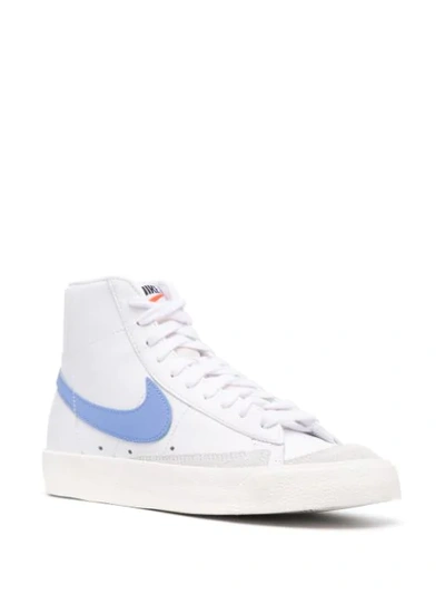 Shop Nike Blazer Mid 77 High-top Trainers In White
