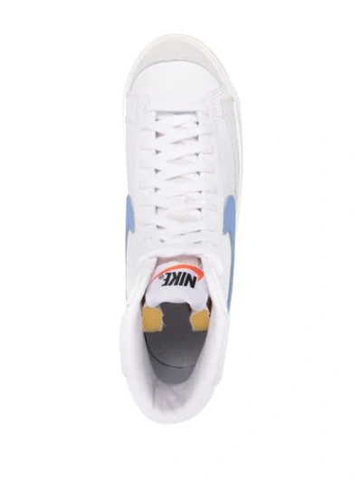 Shop Nike Blazer Mid 77 High-top Trainers In White