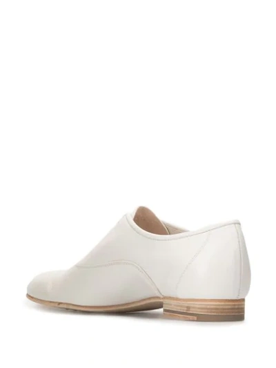 Shop Pedro Garcia Gregoria Leather Brogues In White