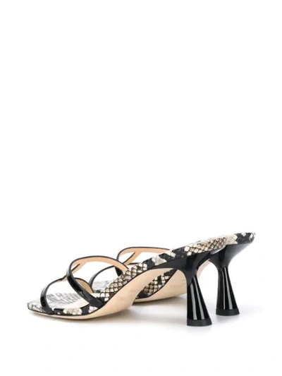 Shop Jimmy Choo Ria 65mm Sandals In Neutrals