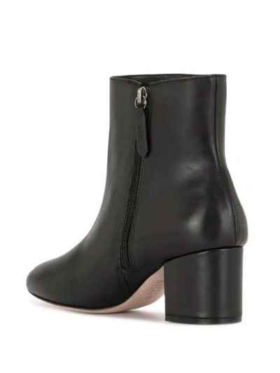 Shop Schutz Block Heel Ankle Boots In Black