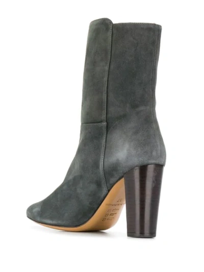 Shop Tila March Ankle-length Boots In Grey