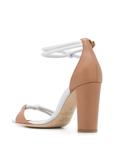 Shop Malone Souliers Fenn 90mm Sandals In White
