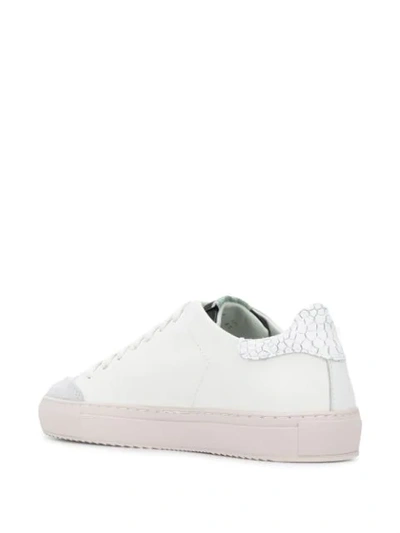 Shop Axel Arigato Clean 90 Low-top Sneakers In White