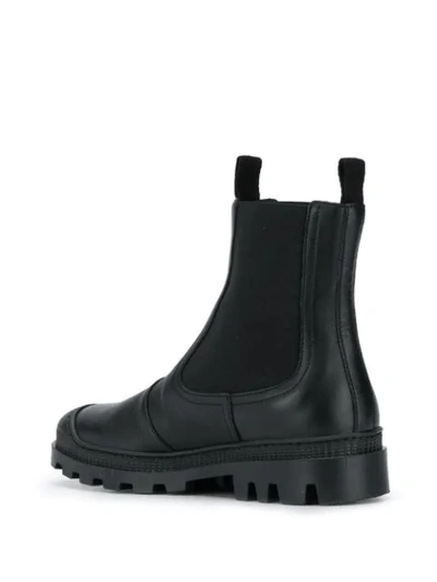 Shop Loewe Chelsea Boots In Black