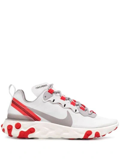 Shop Nike React Element 55 Low-top Sneakers In White