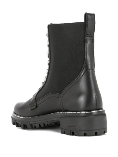 Shop Rag & Bone Shiloh Combat Boots In Black