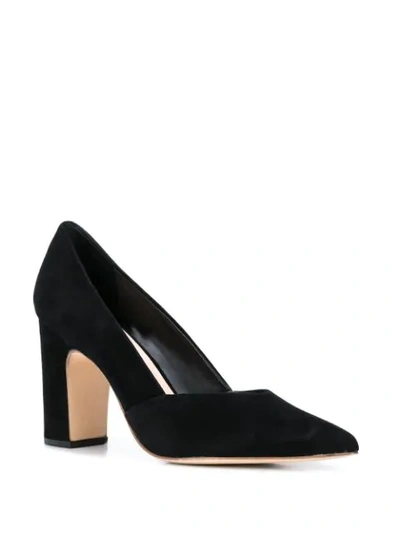 Shop Loeffler Randall Paulina Pointed Pumps In Black