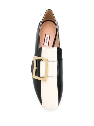 Shop Bally Janelle 15mm Loafers In Black