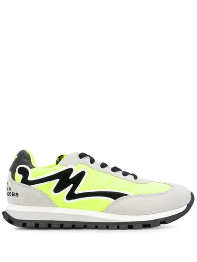 Shop Marc Jacobs The Jogger Low-top Sneakers In Green