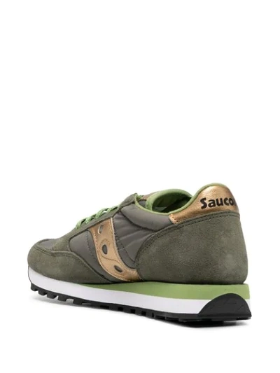 Shop Saucony Hero Jazz Low-top Sneakers In Green