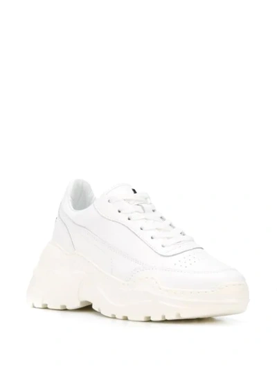 Shop Joshua Sanders Zenith Classic Donna Chunky Trainers In White